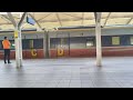 KTM Class 93/2 ETS 2 CRRC Zhuzhou EMU arriving at Kampar.