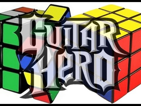 The Multicolored Multitask (Guitar Hero + Rubik's Cube)