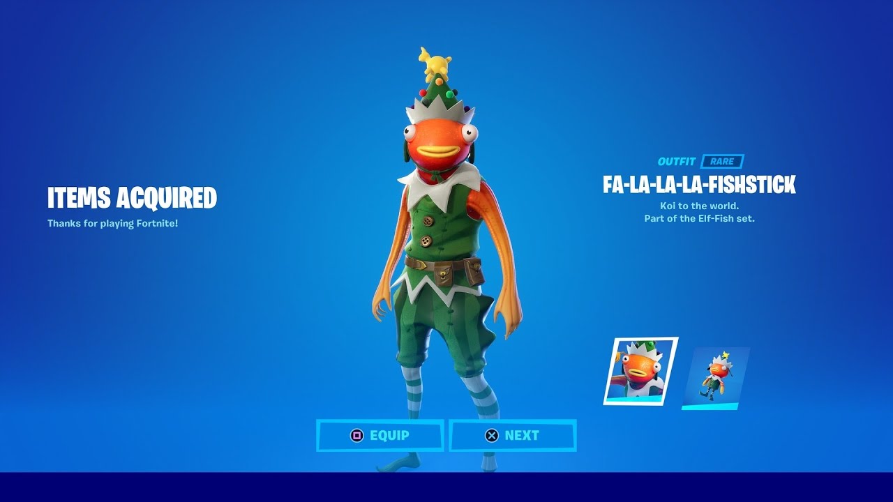 HOW TO GET NEW FALALALA FISHSTICK SKIN IN FORTNITE! YouTube