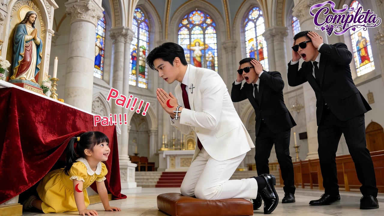 CEO estéril queria um herdeiro—Mas Debaixo da mesa, garota com mesma marca surge chamando “Pai”!