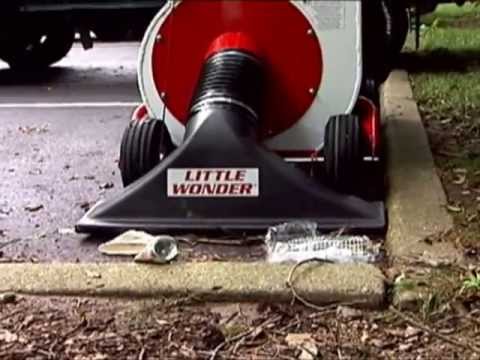 Little Wonder® High Performance Leaf & Debris Vacuum Clears Any Surface, Any Place