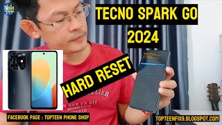 Tecno Spark go 2024 hard Reset #hardrest