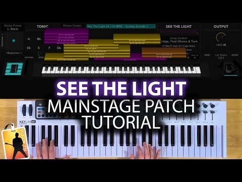 See The Light Mainstage Patch Keyboard Tutorial Hillsong Worship