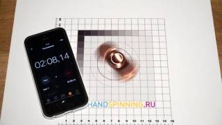 spinner &quot;Torqbar Copper&quot; spin time test - время вращения спиннера Torqbar Copper