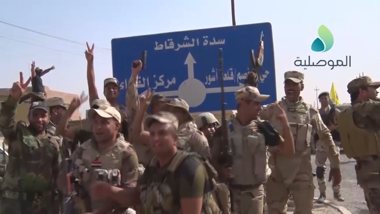 الموصلية ترافق القوات الامنية أثناء معركة تحرير الشرقاط