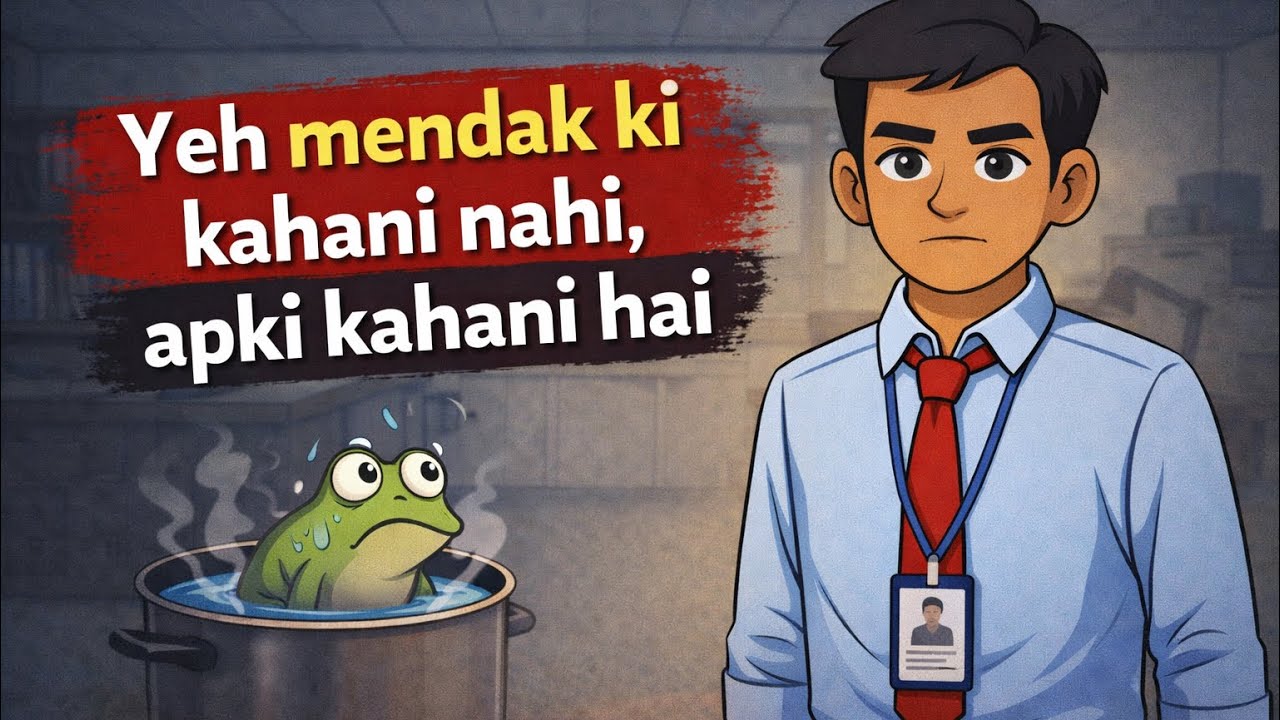 Do Mendak Aur Comfort Zone 🐸 | Animated Moral Story | Job & Life Lesson