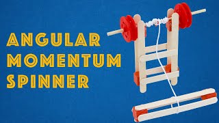 Angular Momentum Spinners - DIY Science and STEM Project for Kids
