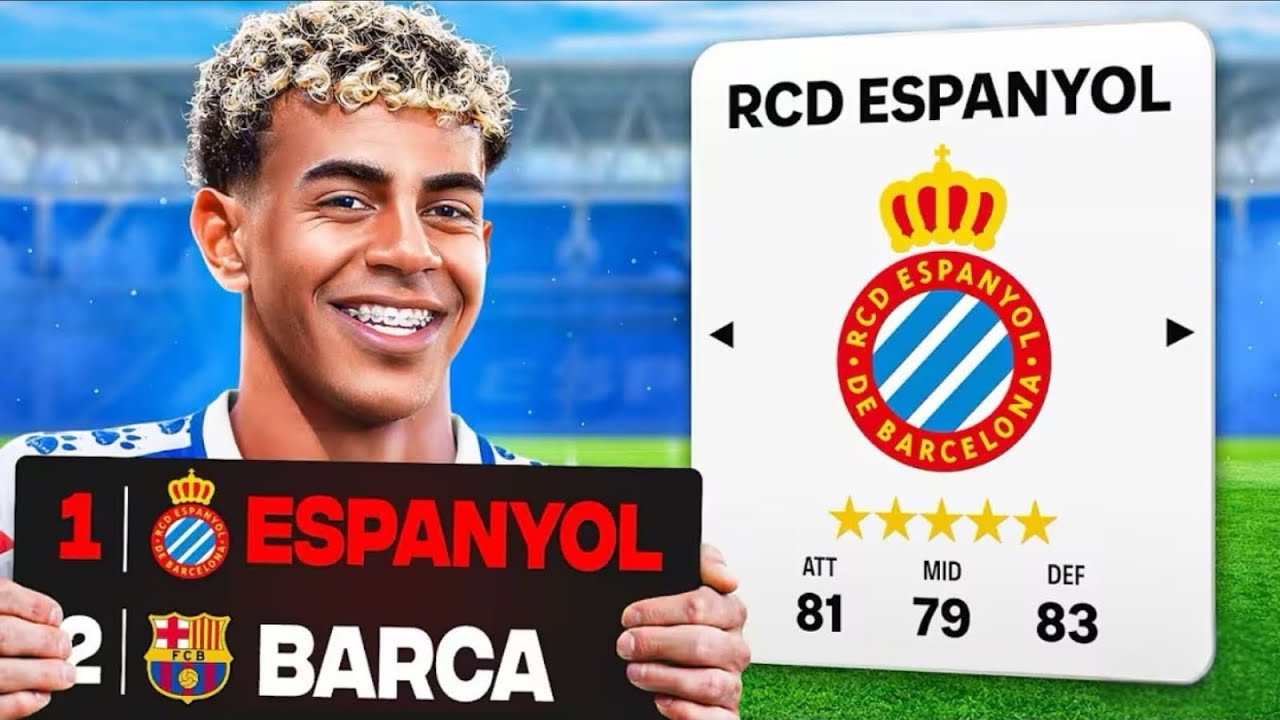FC 26 - RCD Espanyol vs. FC BARCELONA | LaLiga Clasíco Catalán 25/26 Full Match | PS5™️pro [4K60]