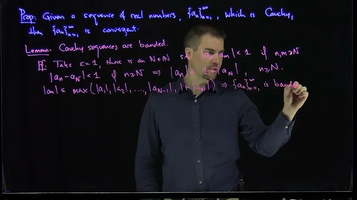 Cauchy Sequences of Real Numbers are Convergent