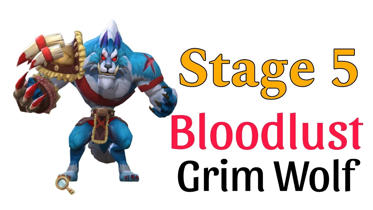 Lords Mobile Limited Challenge Bloodlust - Grim Wolf Stage 5