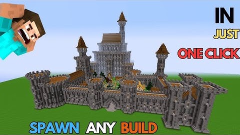 Minecraft Building Spawn In Just One Click || Block master for Minecraft App ka use Kaise kare ||