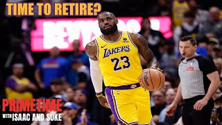 What Does The Future Hold For LeBron James? | Primetime With Isaac & Suke