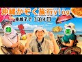 3泊4日 沖縄で家族旅行vlog。グルメ三昧。車椅子。