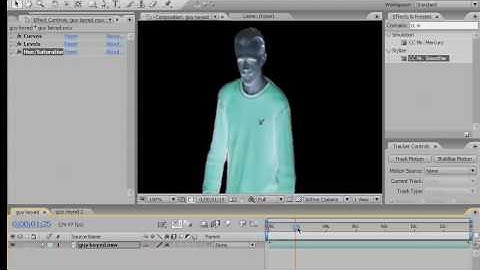After Effects CS3 - iceman tutorial pt1