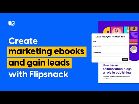 Create Marketing eBooks and Gain Leads | Flipsnack.com