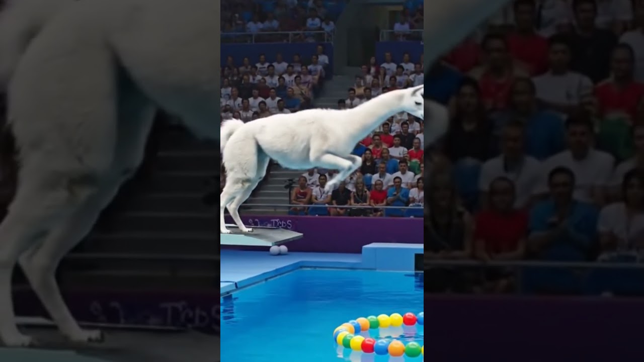 The Animal Olympics is the only sport I'm watching. 