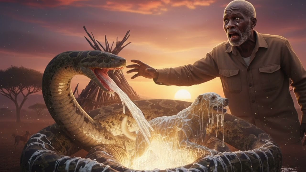 HADITHI  NZULI  YA NYOKA NA MBWA 