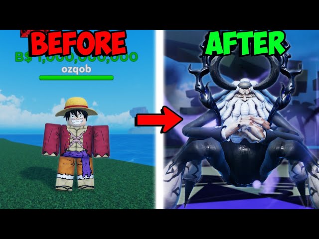 Obtaining GYUKI Fruit and Becoming SATURN In One Piece Roblox... class=