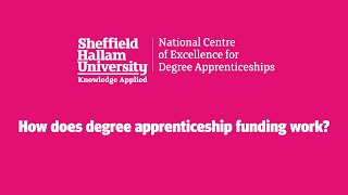 How does degree apprenticeship funding work