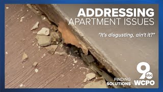 Bugs, rotting drywall, flooding complaints against apartment complex in Cincinnati