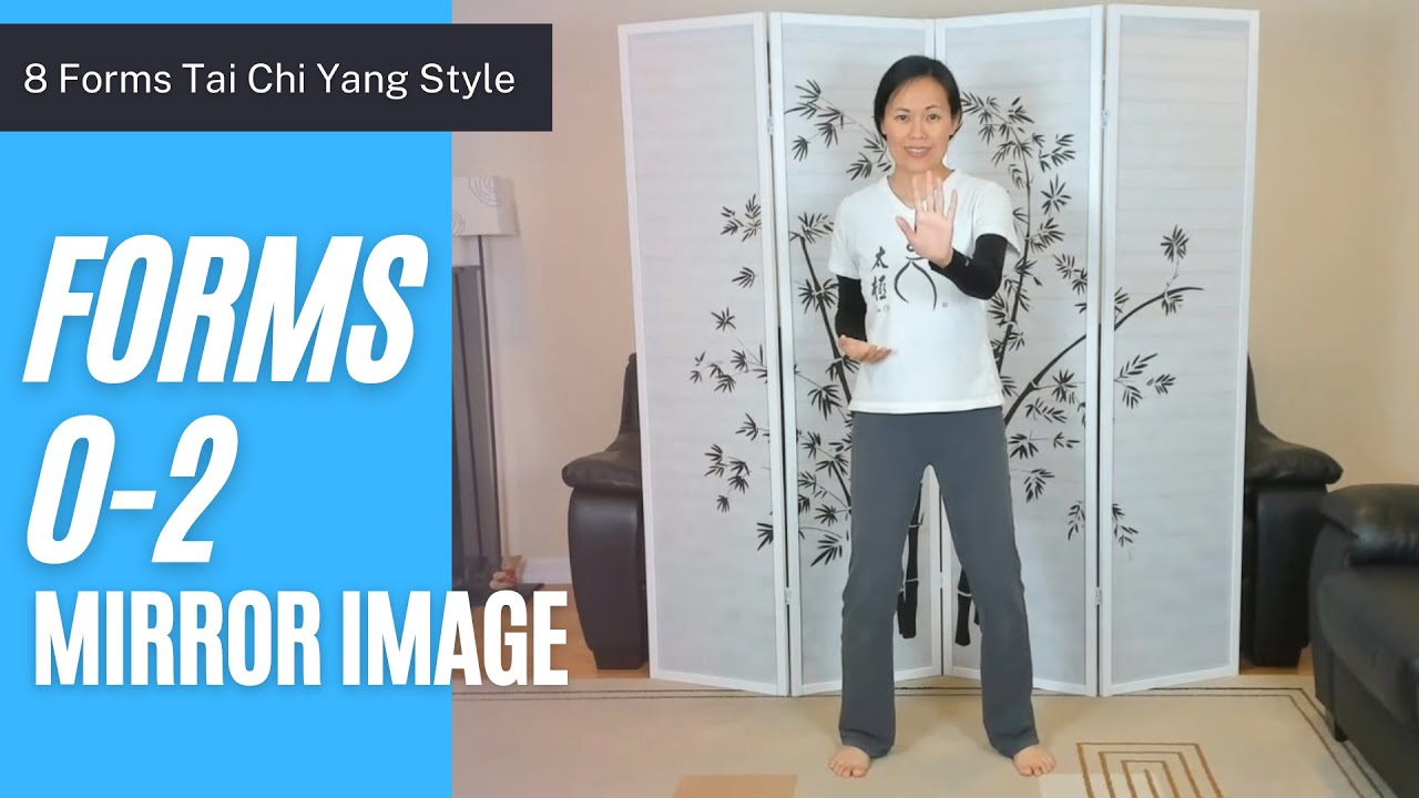 8 Forms Tai Chi, Opening & Forms 1-2: Roll Back the Forearms & Brush Knee with Instructions