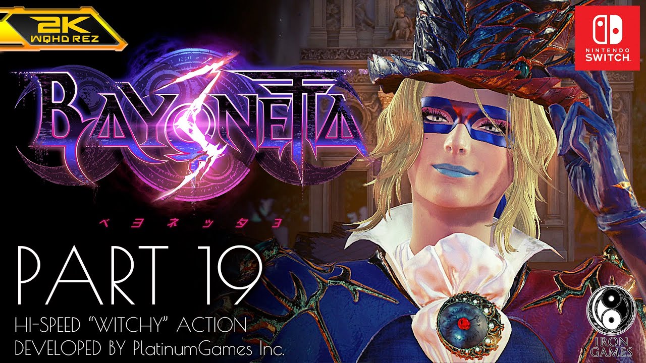 #19【ベヨネッタ3/高画質】チャプター12「狂乱の果てに」：プラチナ攻略【BAYONETTA3】