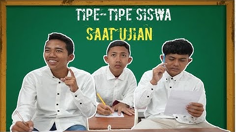 TIPE TIPE SISWA SAAT UJIAN! Banyak Drama🤣 Parodi | Mikael TubeHD