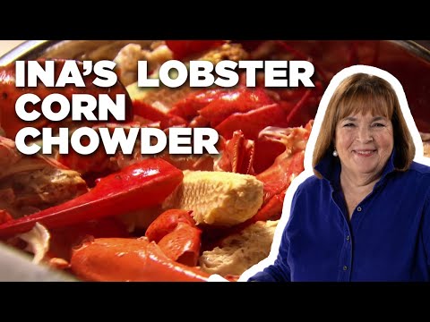 how-to-make-ina's-lobster-corn-chowder-|-food-network