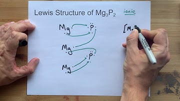 Draw the Lewis Structure of Mg3P2 (magnesium phosphide)