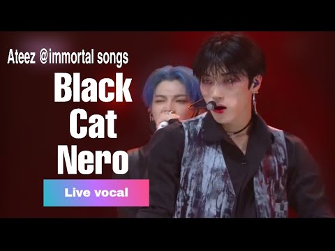 200829 Ateez - Black Cat Nero Immortal Songs 2