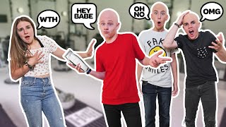SHAVING MY HEAD BALD To See How My GIRLFRIEND REACTS **We Broke Up??** 👨‍🦲👨‍🦲|Lev Cameron