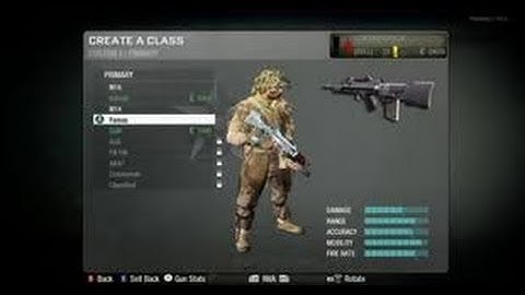 MW3 Create a Class 3.0 | Perks | Camos