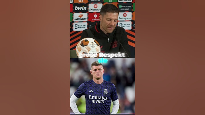 Xabi Alonso über Toni Kroos: Abschied von einer Legende 💔⚽️ #shorts