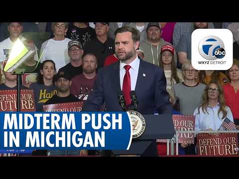 Vice President Vance urges support for Republican candidates during Monroe rally