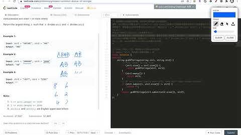 猩猩的乐园 Leetcode 1071 Greatest Common Divisor of Strings