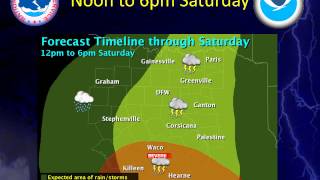 Widespread Rain/Storms Fri/Sat 11/21-22