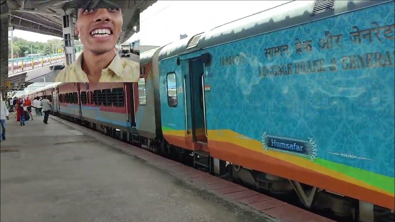 16587 Bikaner Express Entering in Yesvantpur railway station pf4 YouTube