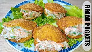 Bread Pockets Recipe | Chicken Mayo Bread Pockets | Merchant Pockets Sandwich recipe |Ramadan Recipe