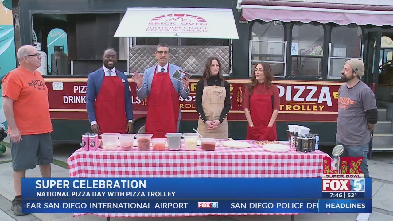 Celebrate National Pizza Day With Pizza Trolley - YouTube