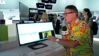 LG Product Bio - Ultrawide (21:9) Monitor at CES 2013