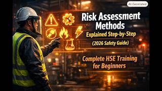 Risk Assessment Methods Explained Step‑by‑Step (2026 Safety Guide) | HSE Training for Beginners Risk Assessment Methods Explained Step‑by‑Step (2026 Safety Guide) | HSE Training for Beginners
