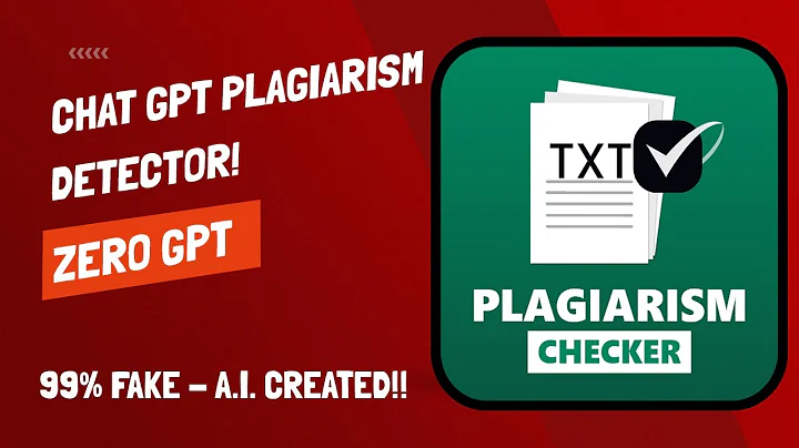 How To Detect If Chat GPT Wrote An Essay (Plagiarism Checker) - GPT Zero - DayDayNews