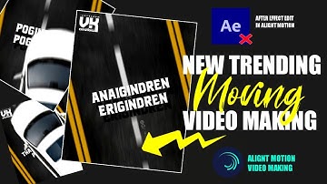 New Trending Animation Moving Video Editing | Like Ae 🔥 | 🔴 VK STUDIO தமிழில்
