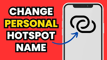 How To Change Personal Hotspot Name On iPhone