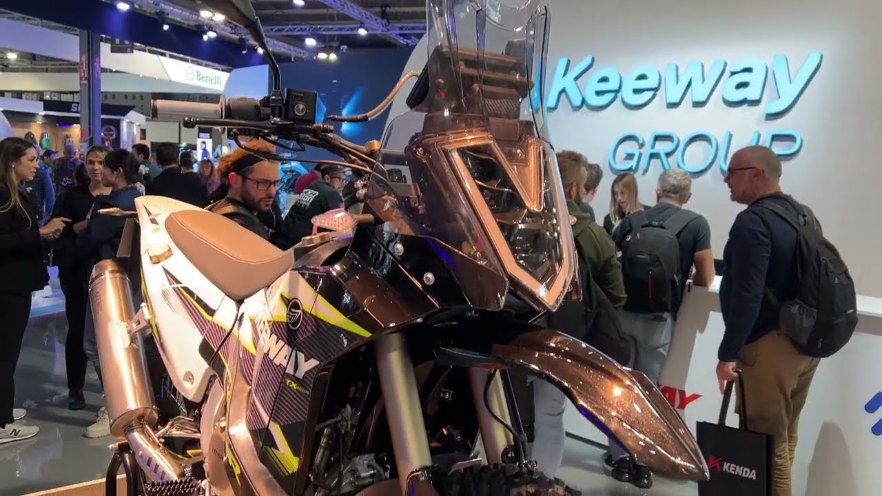 Keeway TX 450R (2025) Walkaround EICMA 2024