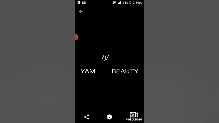 The consonant sound: /j/