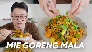 MIE GORENG MALA, AWALNYA KEBAS, BERAKHIR KETAGIHAN.