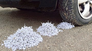 EXPERIMENT 10000 SNAPPERS FIRECRACKERS vs CAR