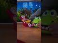 bad creepy crocodile stealing granny's chocolate #asmr #satisfying #shorts