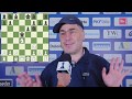 Round 9 Gibraltar Chess post-game interview with Vassily Ivanchuk